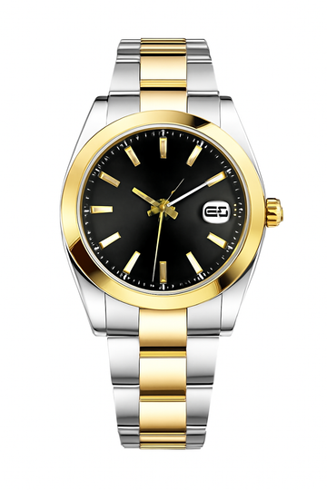 Wristwatch Yellow Gold Black Dial